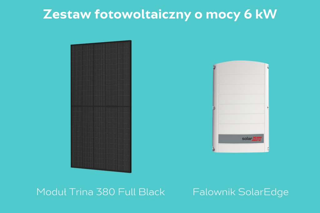 modul trina 380 i falownik solar egde